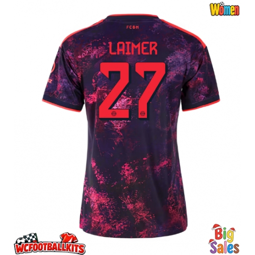 Bayern Munich Konrad Laimer #27 Replica Third Stadium Shirt for Women 2026-27 Short Sleeve